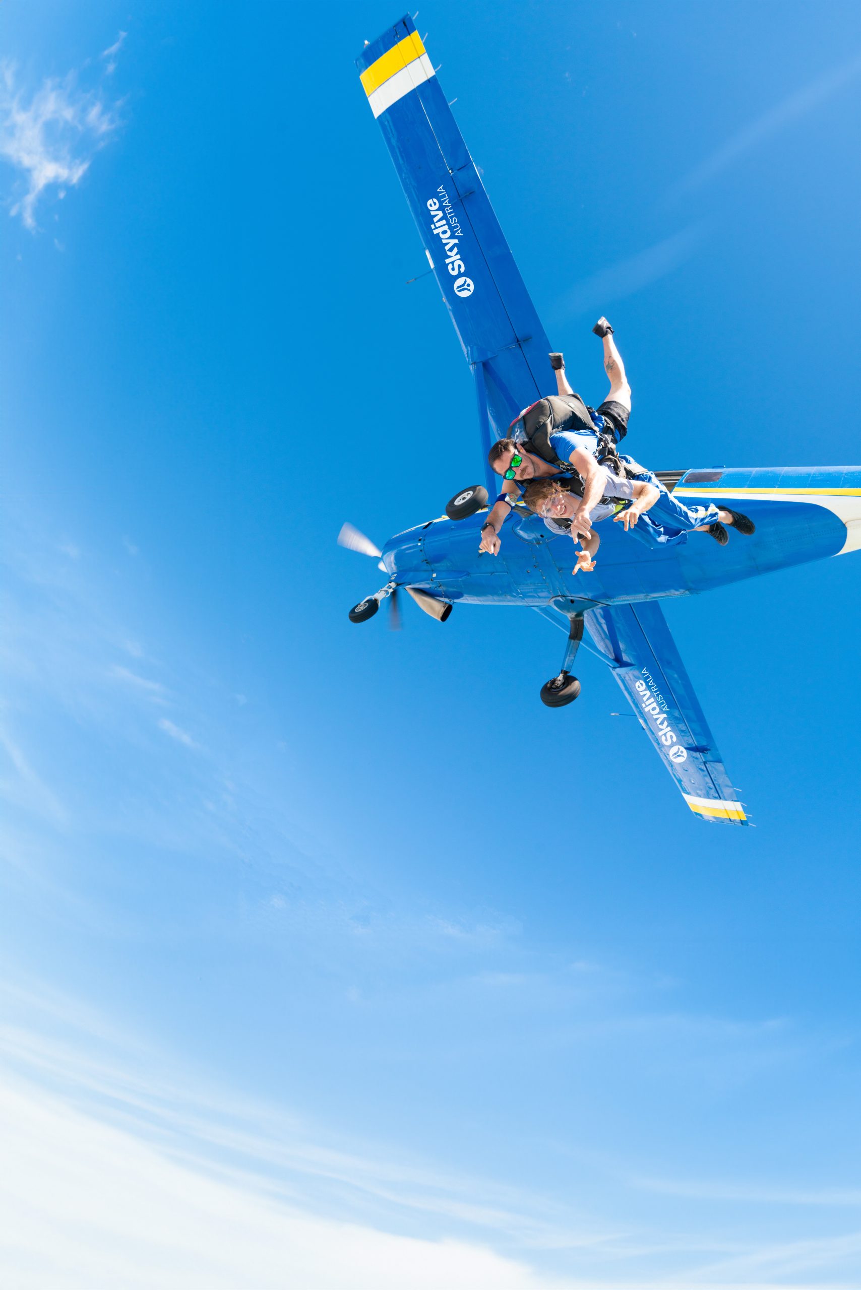 Skydive Australia | Jumping out of the plane