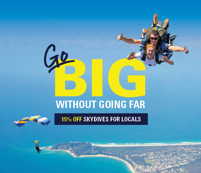 Go big locals 15% off